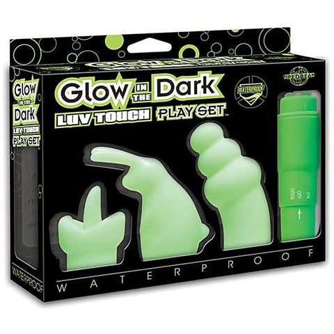Glow In The Dark Luv Touch Play Sex Toy Set by Pipedream
