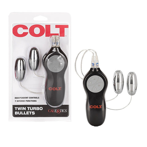 Colt 7 Function Twin Turbo Bullet Vibrator