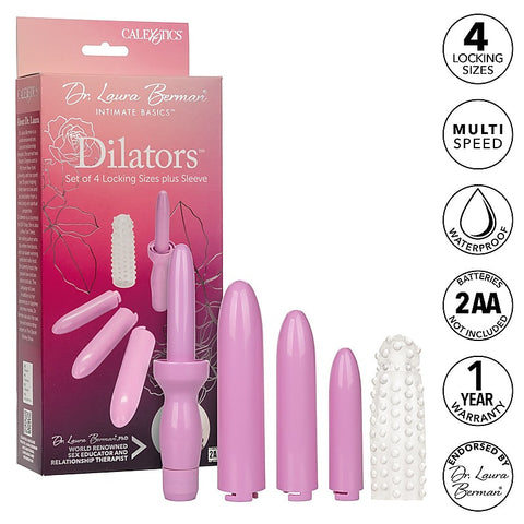 Dr. Laura Berman Dilators Set of 4 by California Exotics