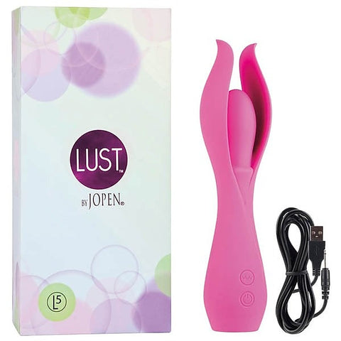 Lust L5 Pink Rechargeable Silicone Wand by Jopen