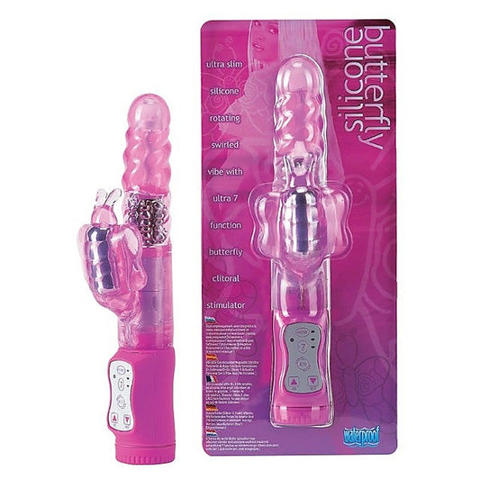 Silicone Butterfly Vibrator by Seven Creations