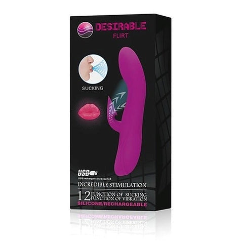 Desirable Flirt Dual Function G-Spot Vibrator by Baile