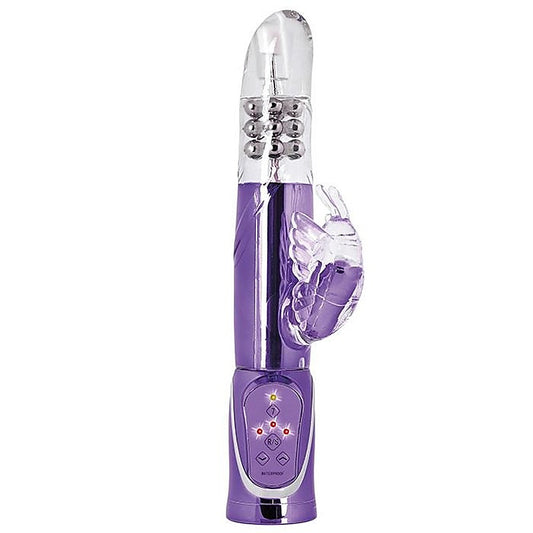 Enchanted Thrusting Butterfly Rabbit Vibrator