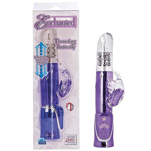 Enchanted Thrusting Butterfly Rabbit Vibrator