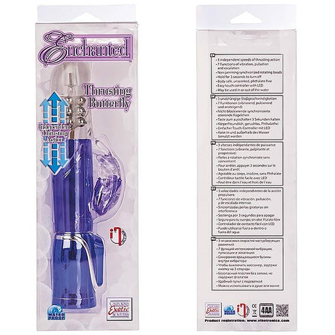 Enchanted Thrusting Butterfly Rabbit Vibrator
