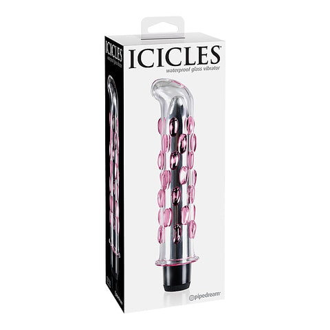 Icicles No. 19 Waterproof Glass Vibrator by Pipedream