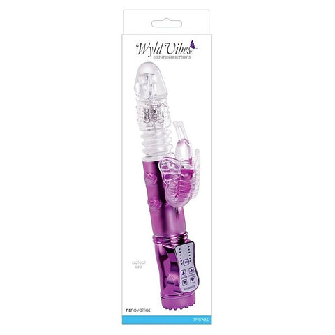 Wyld Vibes Butterfly Purple by NS Novelties