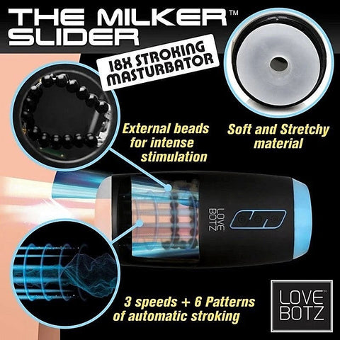 Milker Slider 18X by XR Brands
