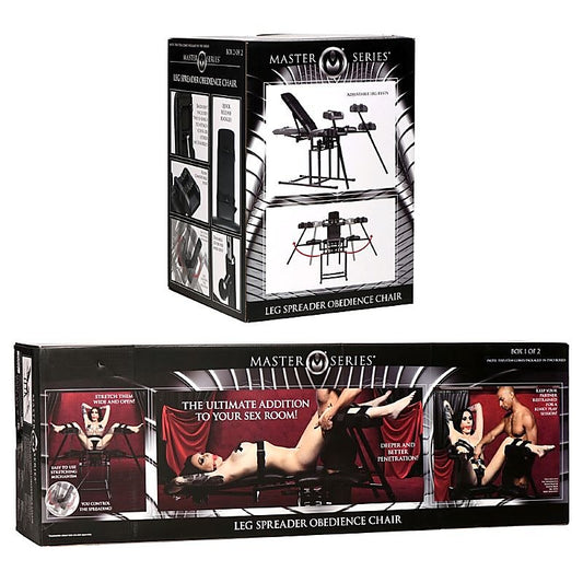 Master Series Leg Spreader Obedience Chair by XR Brands