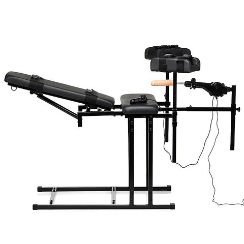 Master Series Obedience Chair + Sex Machine by XR Brands