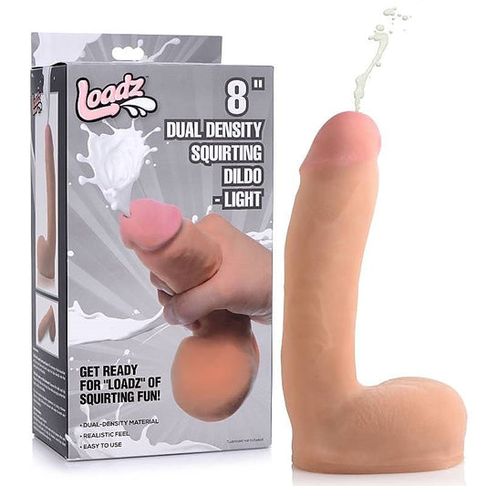 Loadz 8" Squirting Dildo by XR Brands