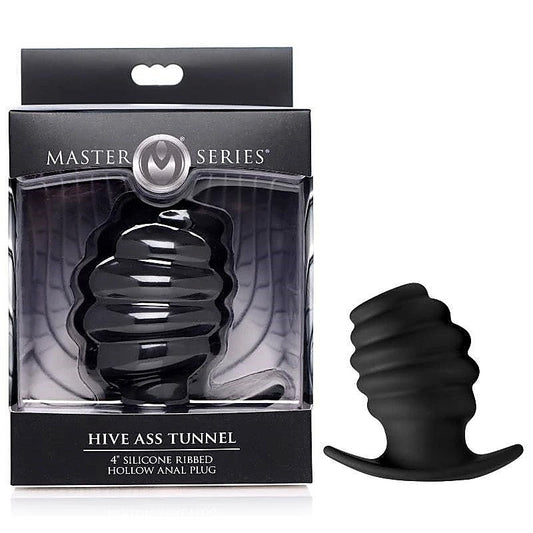 Hive Ribbed Anal Plug by XR Brands