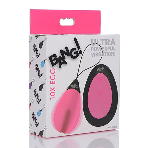 Bang!10X Remote Egg by XR Brands