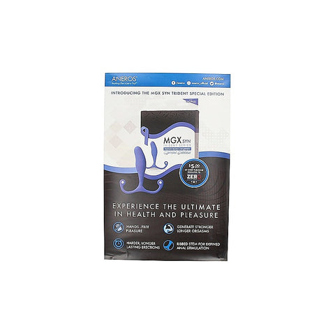 MGX Syn Trident Blue Promo Kit by Aneros