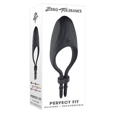 Perfect Fit Vibrating Cock Ring by Evolved