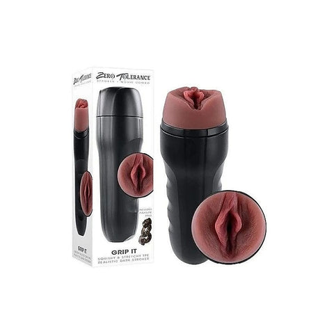 Grip It Lifelike Male Pleasure Stroker by Evolved