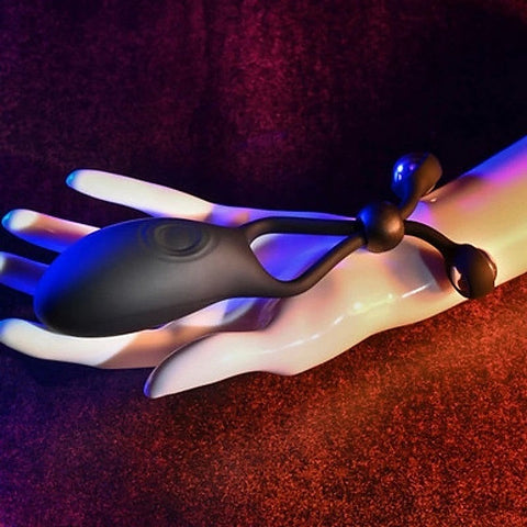 The Big Bang Lasso Cock Ring Stimulator by Evolved