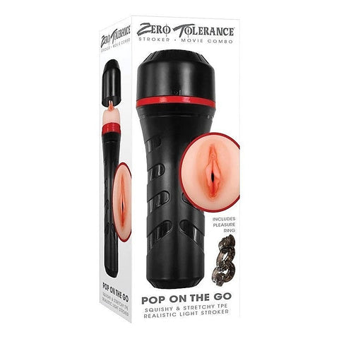 Pop On The Go Realistic Male Stroker by Evolved