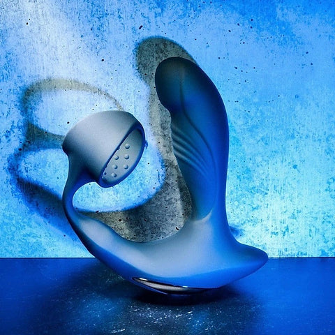 Strapped & Tapped Prostate Vibrator by Evolved