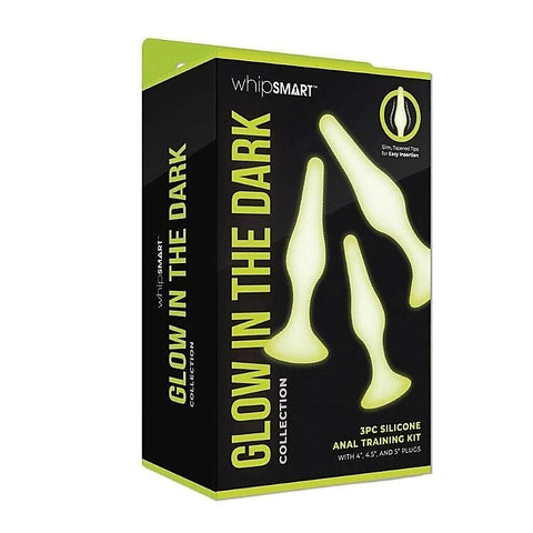 WhipSmart Glow In Dark 3pc Anal Training Kit