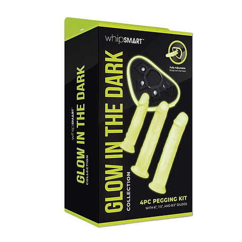 WhipSmart Glow In Dark 4pc Pegging Kit by Xgen Products