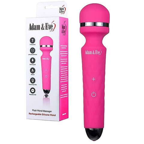 PEAK WAND Silicone Adult Massager by Adam & Eve