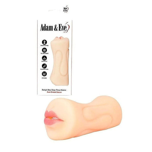BANG & BLOW Dual Pleasure Stroker by Adam & Eve