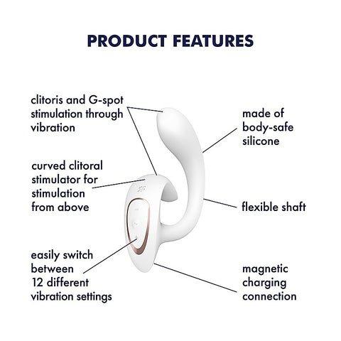G For Goddess 1 Multi Functions G Spot Vibrator By Satisfyer