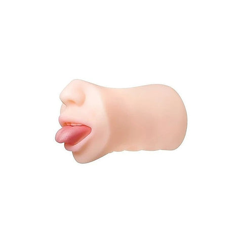 Real Mouth Blowjob Male Stroker by Evolved