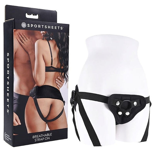 Adjustable Breathable Strap-On Harness by Sportsheets