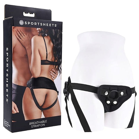 Adjustable Breathable Strap-On Harness by Sportsheets