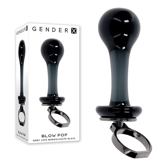 Gender X Blow Pop Glass Plug by Evolved