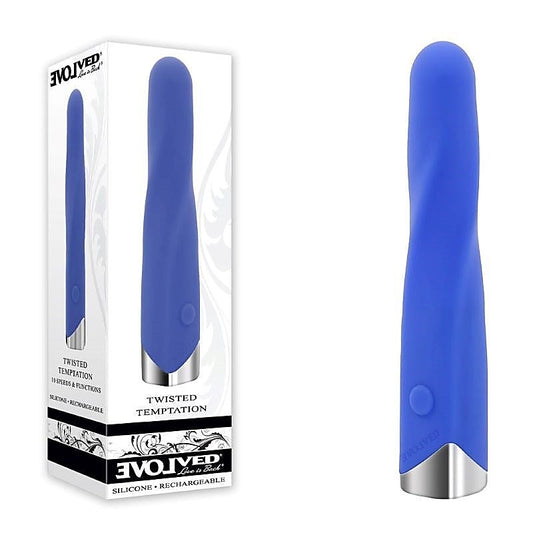 Twisted Temptation Rechargeable Bullet Vibrator by Evolved