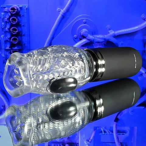 Thrill Ride Vibrating Mens Stroker by Evolved