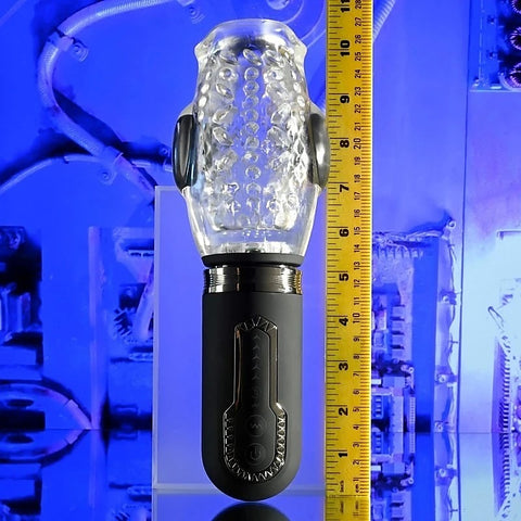 Thrill Ride Vibrating Mens Stroker by Evolved