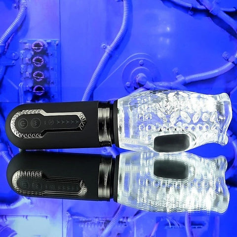 Thrill Ride Vibrating Mens Stroker by Evolved