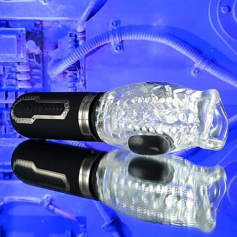 Thrill Ride Vibrating Mens Stroker by Evolved