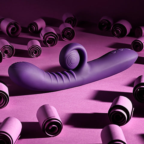 Playboy Pleasure CURLICUE Rabbit Vibrator by Evolved
