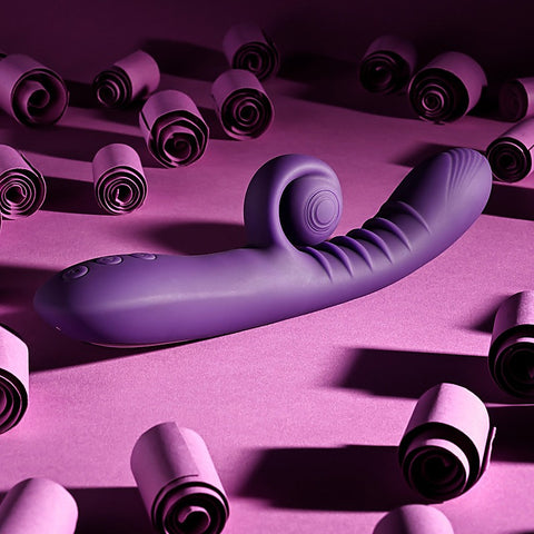 Playboy Pleasure CURLICUE Rabbit Vibrator by Evolved