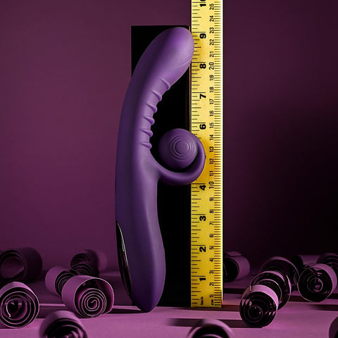 Playboy Pleasure CURLICUE Rabbit Vibrator by Evolved