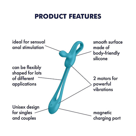 Plug and Play 1 Flexible G Spot Vibrator by Satisfyer