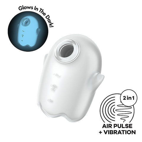Glowing Ghost Waterproof Clitoral Massager by Satisfyer