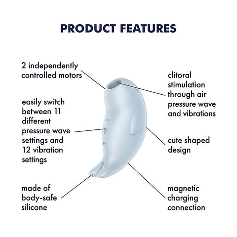 Seal You Soon Air Pulse Clitoral Massager by Satisfyer