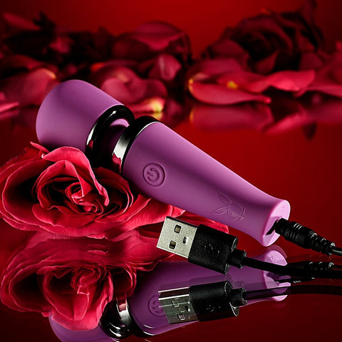 Playboy Pleasure Mic Drop Mini Body Wand by Evolved