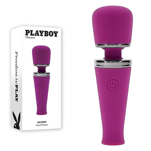 Playboy Pleasure Mic Drop Mini Body Wand by Evolved