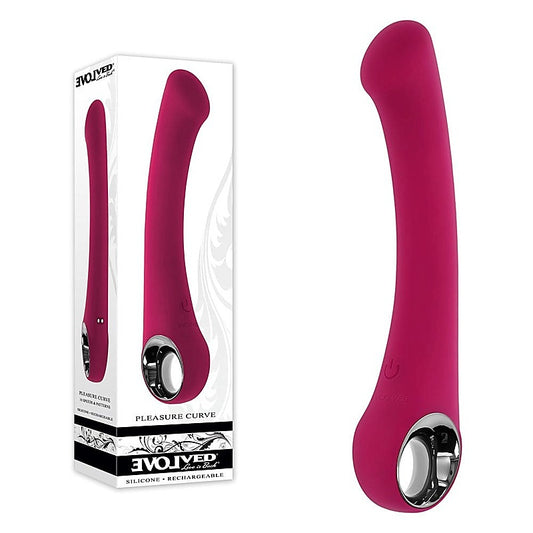 Pleasure Curve Rechargeable G-Spot Vibrator by Evolved