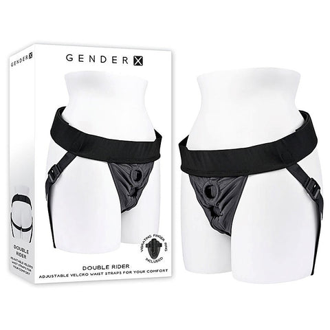 Adjustable Double Rider Strap-On Harness by Evolved