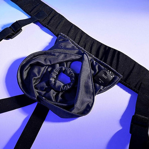 Adjustable Double Rider Strap-On Harness by Evolved