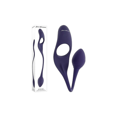Zero Tolerance Tip To Tail Vibrating Plug & Cock Ring