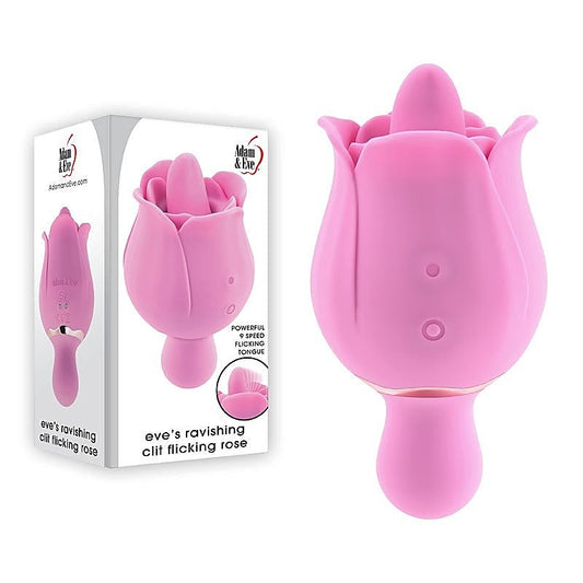 Dual-Ended Clit Flicking Rose by Adam & Eve